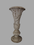 Vintage Verwitterte Gusseiserne Neoklassizistische Garten Blumen Vase