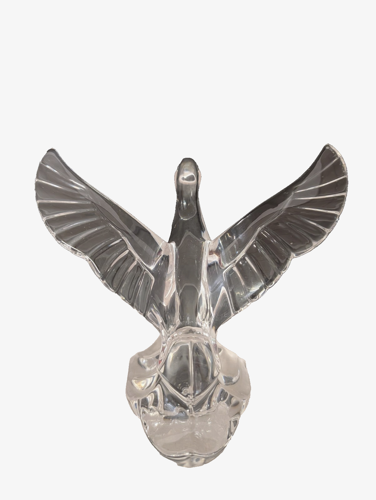 VAL ST LAMBERT DE SORRS KRISTALLGLASS DEKORATIONS FIGUR ALS BRIEFBECHWERER