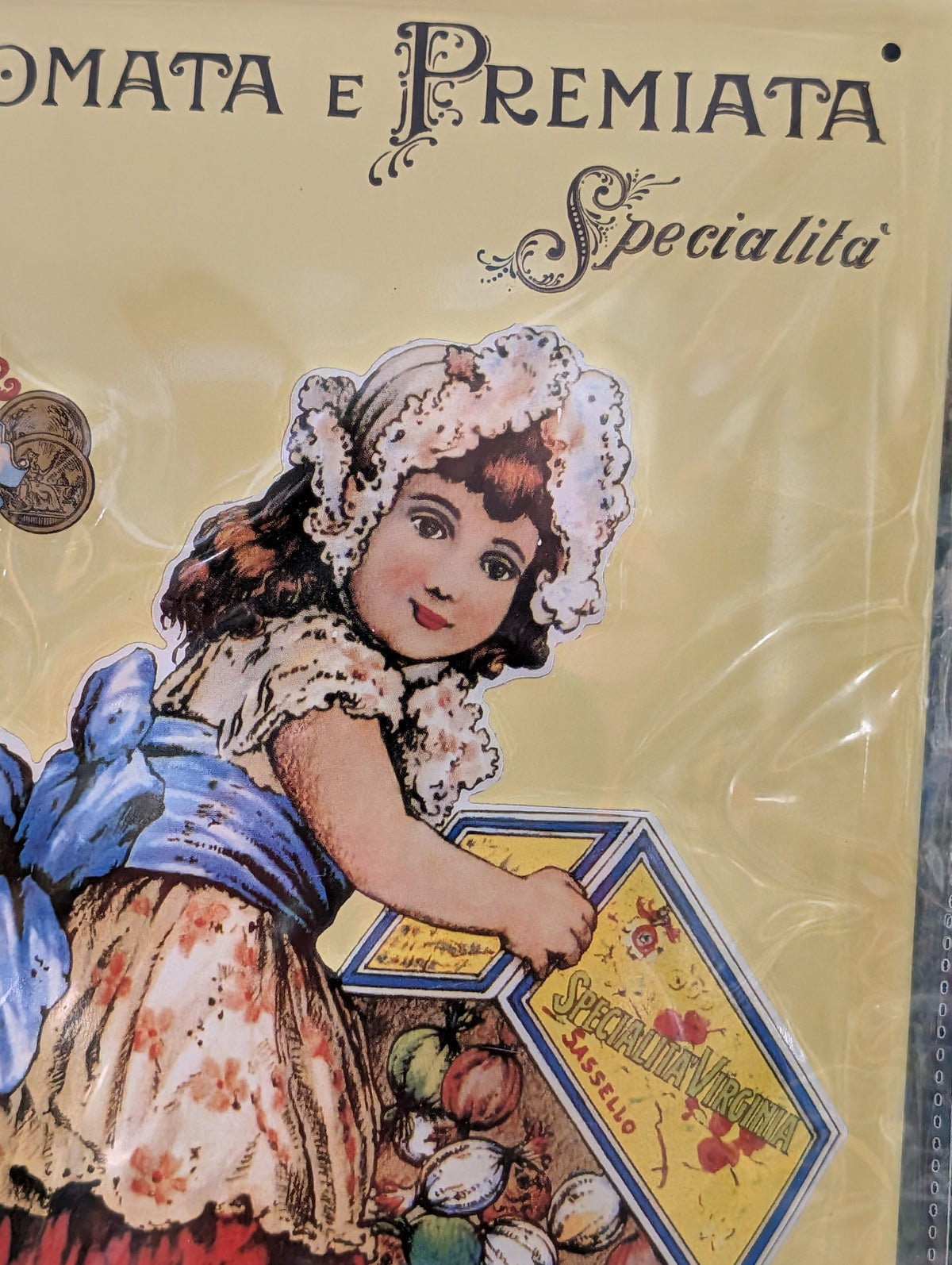 Blechschild Neu – Retro Deko Wandschild