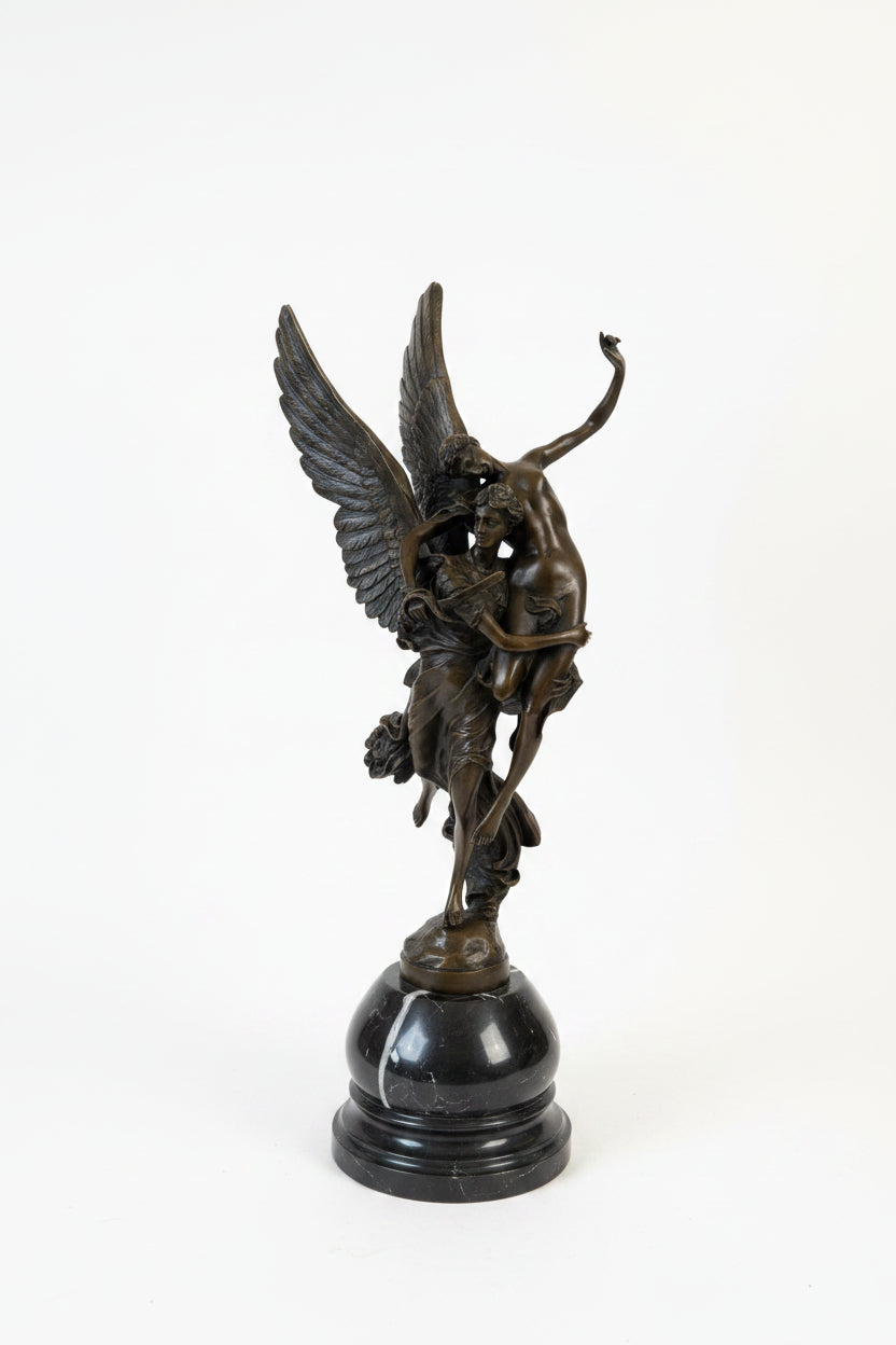 Bronze Figur – Moderne Dekoration Skulptur