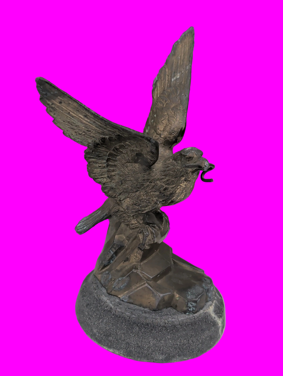 Antiker Messing Adler Uhrhalter 22 cm – Taschenuhrenständer