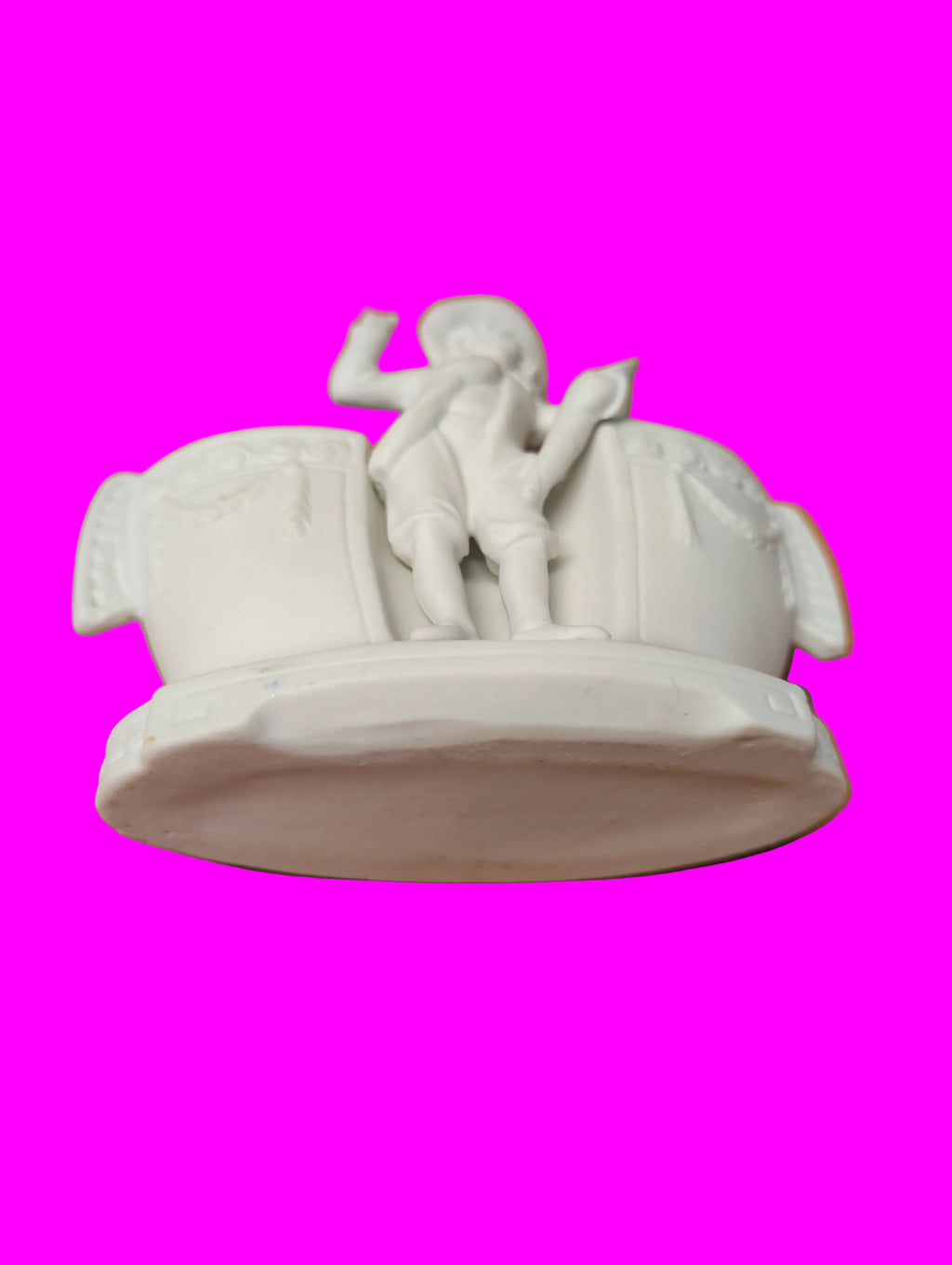 Antike Bisquit Porzellan Vase – Miniatur – Deutschland – Höhe 14 cm