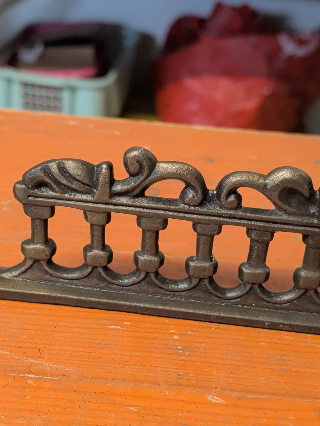 Bücherhalter Bronze – Antikes Buchstützen-Paar