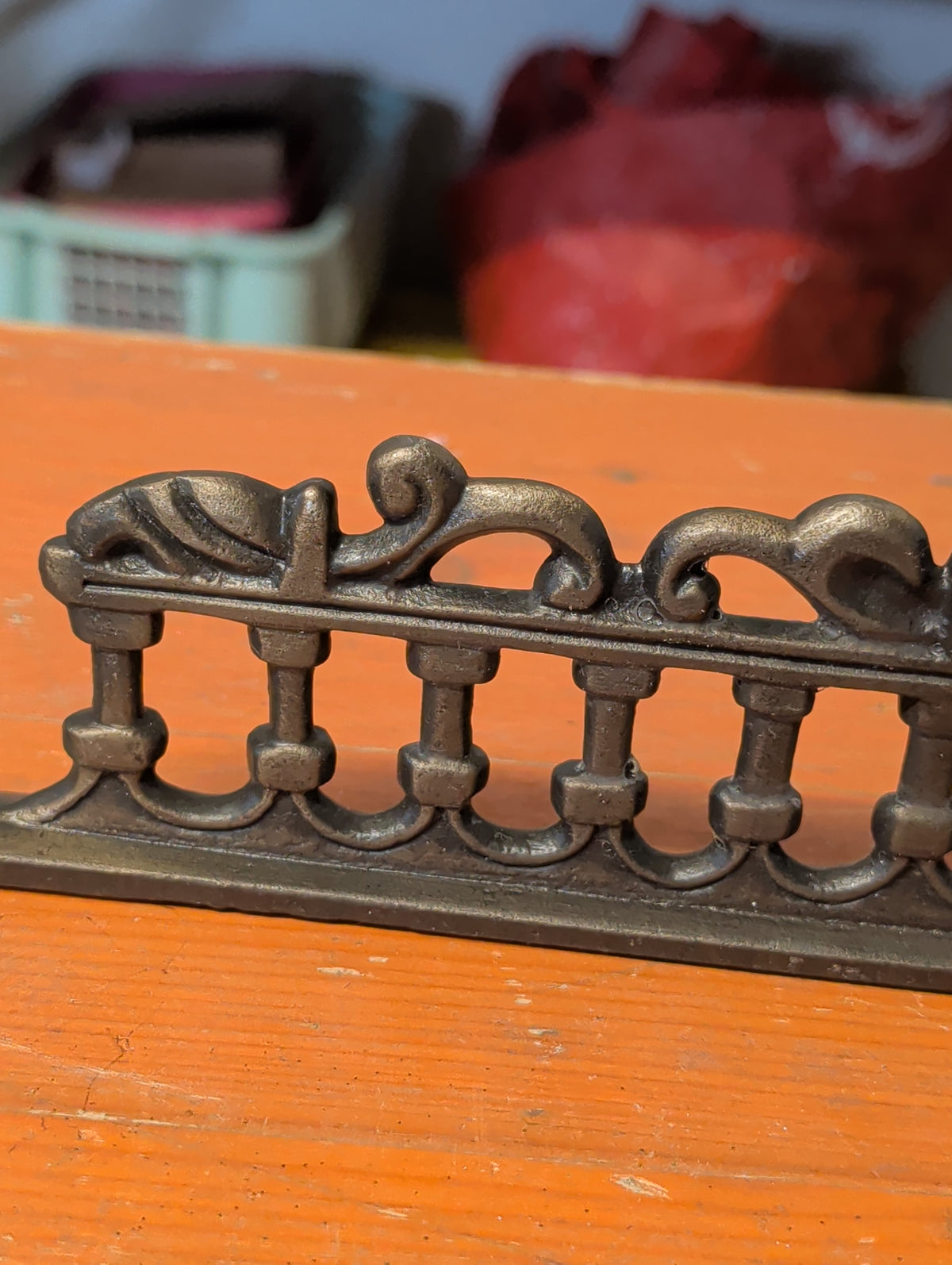 Bücherhalter Bronze – Antikes Buchstützen-Paar