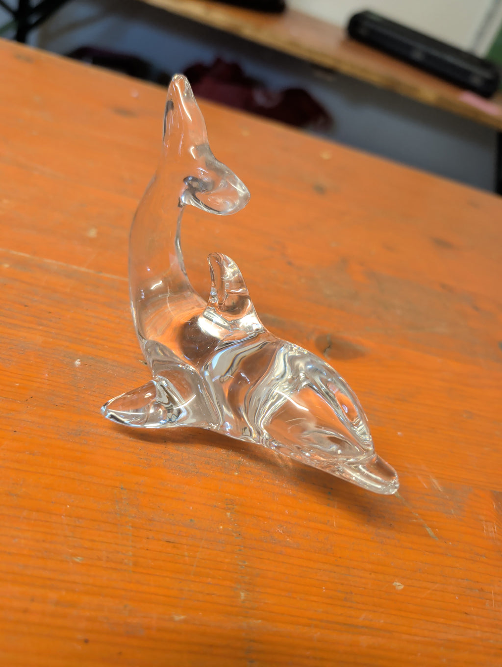 Delfin – Dekorative Glasfigur