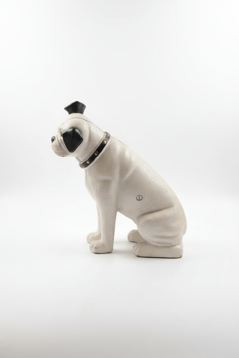 Gusseisen Sparkasse Hund – Antike Spardose, Vintage Sammlerstück