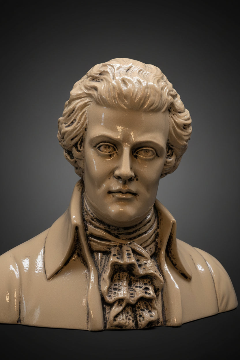 Buste de Wolfgang Amadeus Mozart – Excellent état, pièce de collection