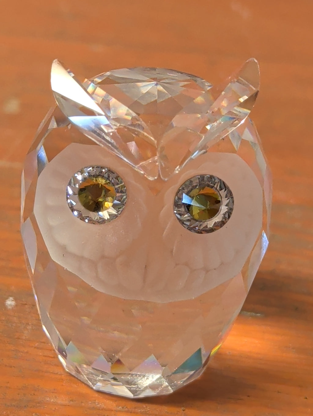 Glaseule – Dekorative Glasfigur
