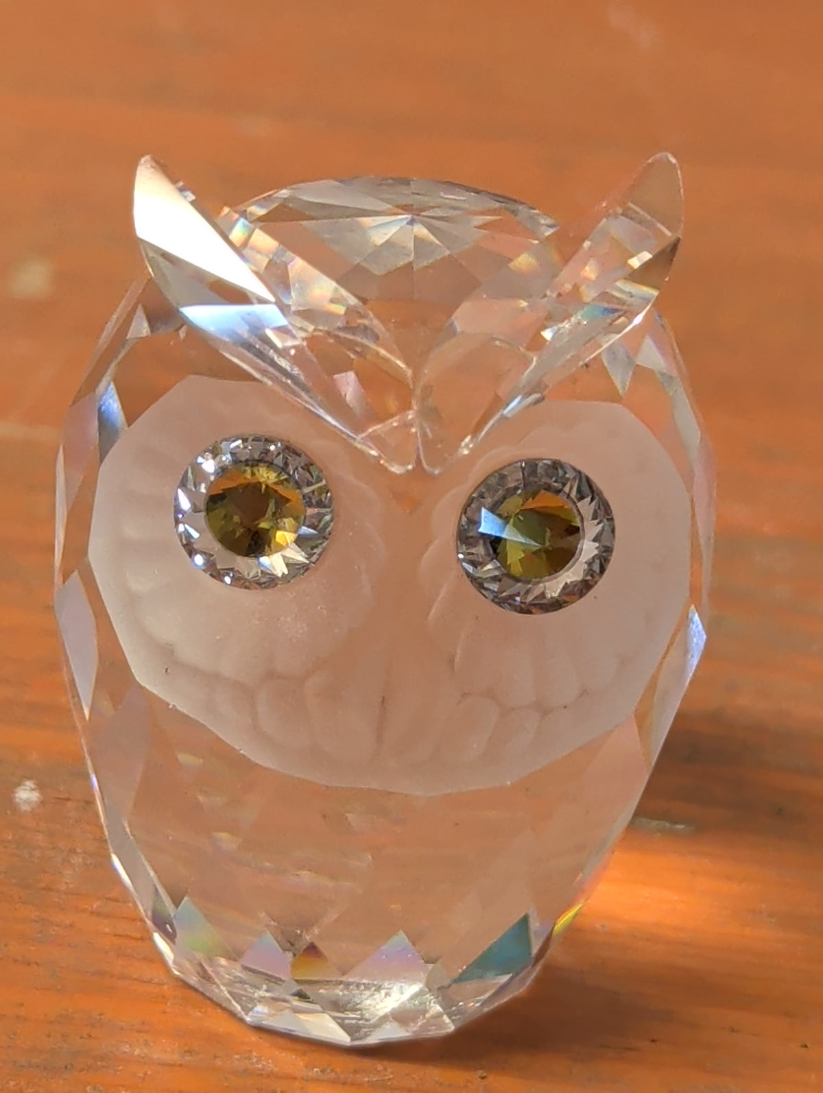 Glaseule – Dekorative Glasfigur