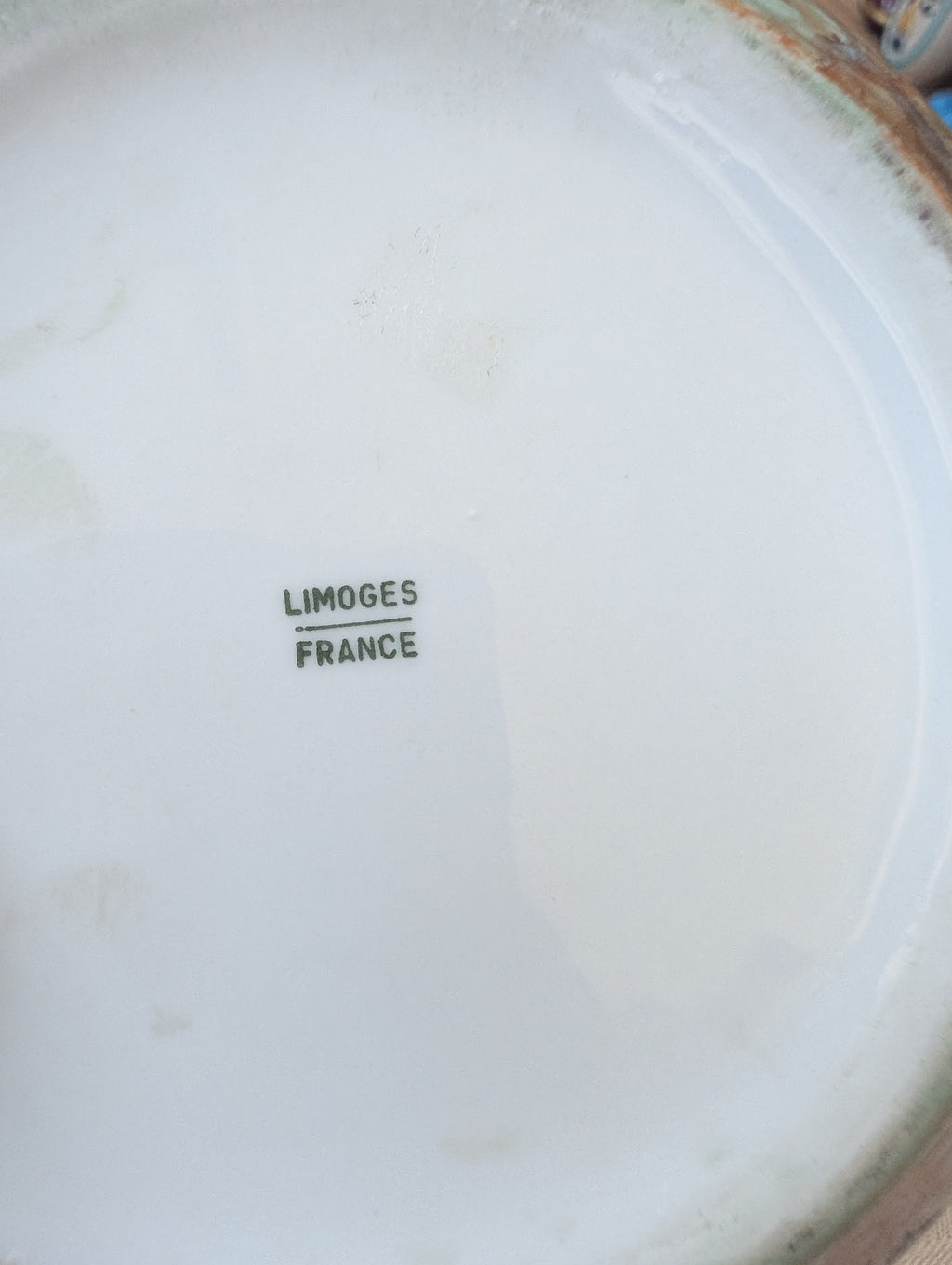 Porzellan Dose Limoges  Frankreich Vintage Sammlerstück