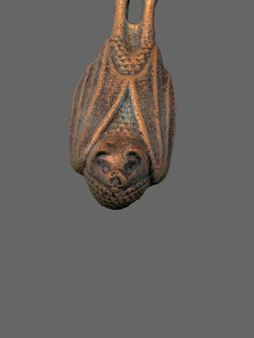 Türklopfer Vampirfledermaus – Viktorianischer Stil, Massives Gusseisen, Liebhaberstück