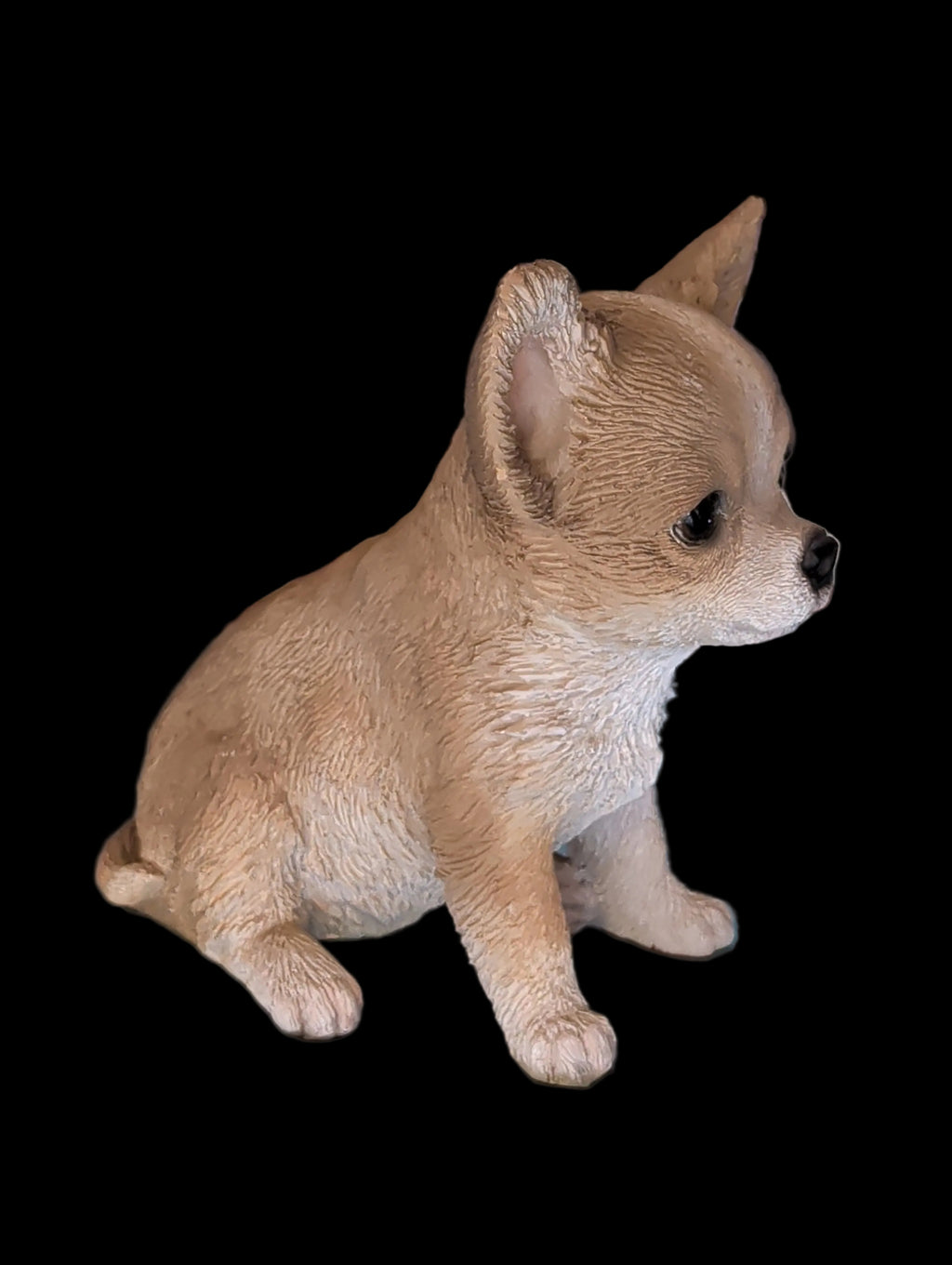 Hundefigur Dekofigur – Trauriger Hund 15 cm, Kunstharz, Innen & Aussen | DecoNostalgie
