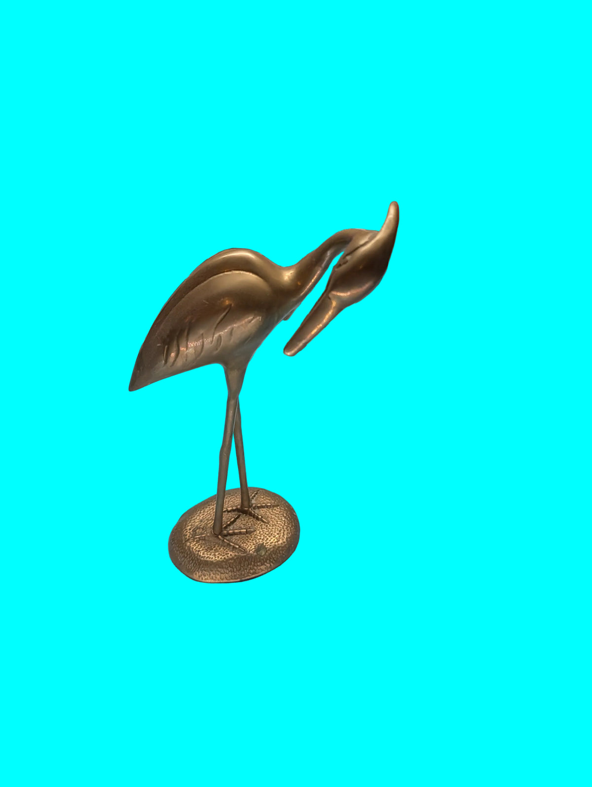 Figur Gans – Messing, Dekoratives Sammlerobjekt