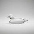 Glasente – Dekorative Glasfigur
