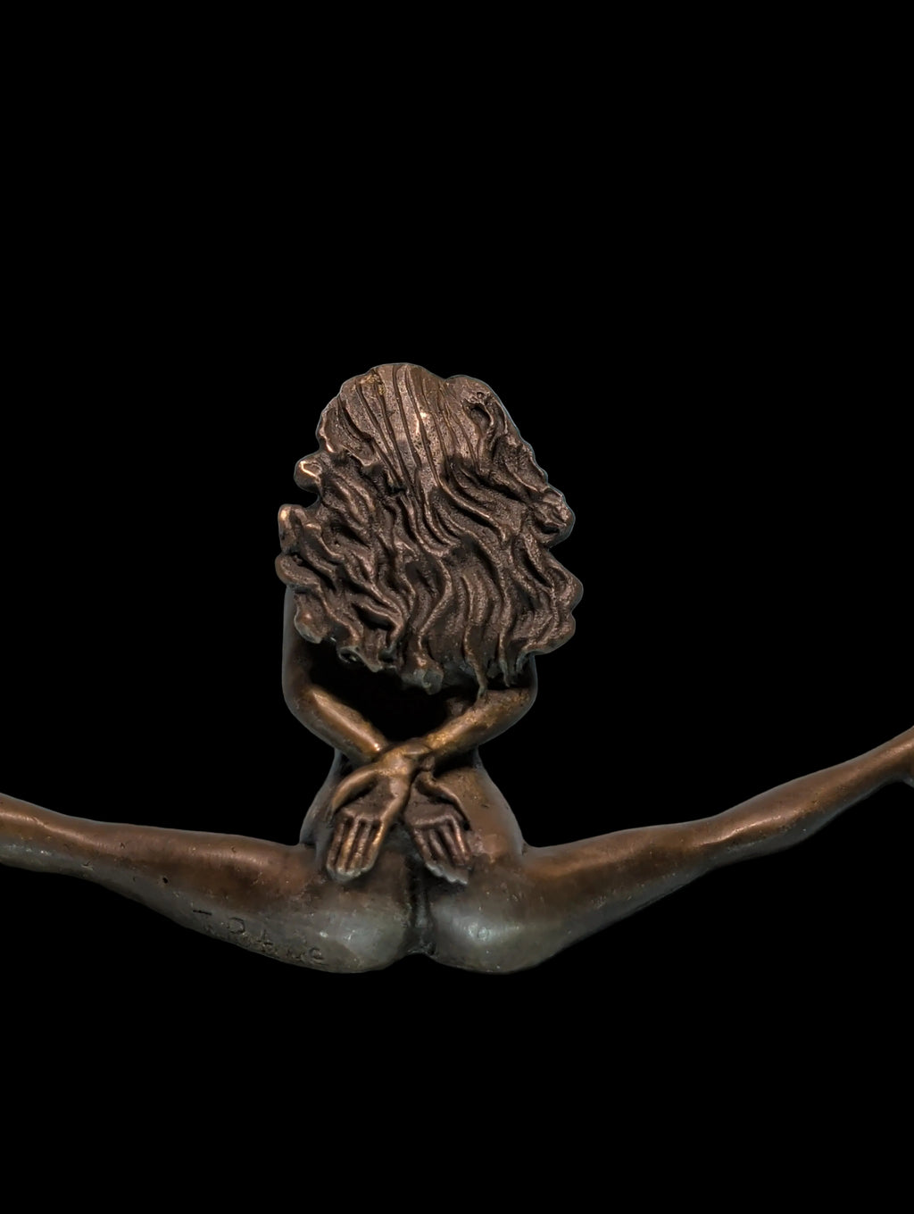 Bronzefigur Sexy Lady – Top Hingucker, Liebhaberstück