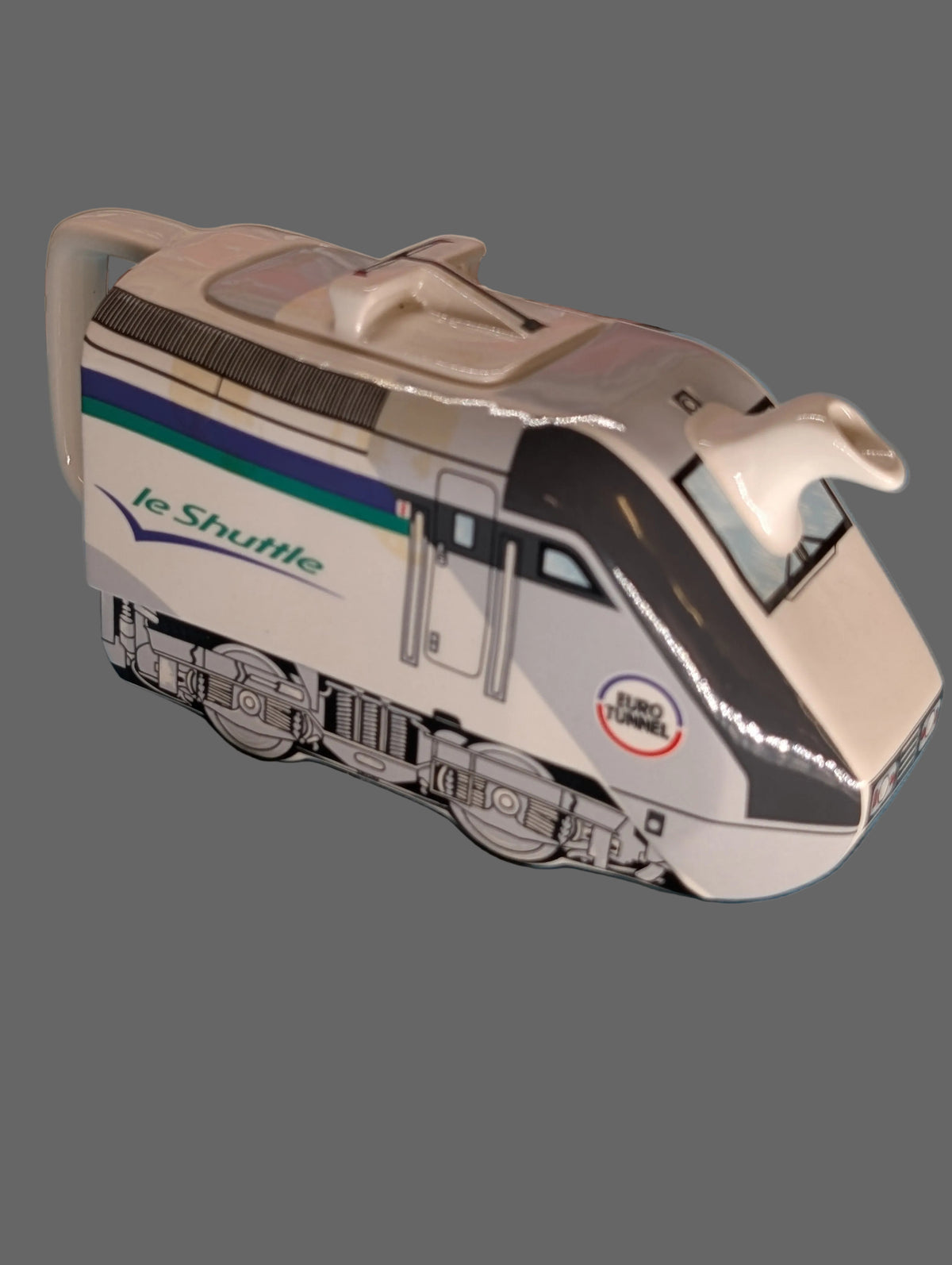 Teekanne Porzellan Euro Tunnel – Dekorative Teekanne
