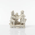 Antike Bisquit Porzellan Figurengruppe – 3 Spielende Kinder – 11 cm – 19./20. Jh.
