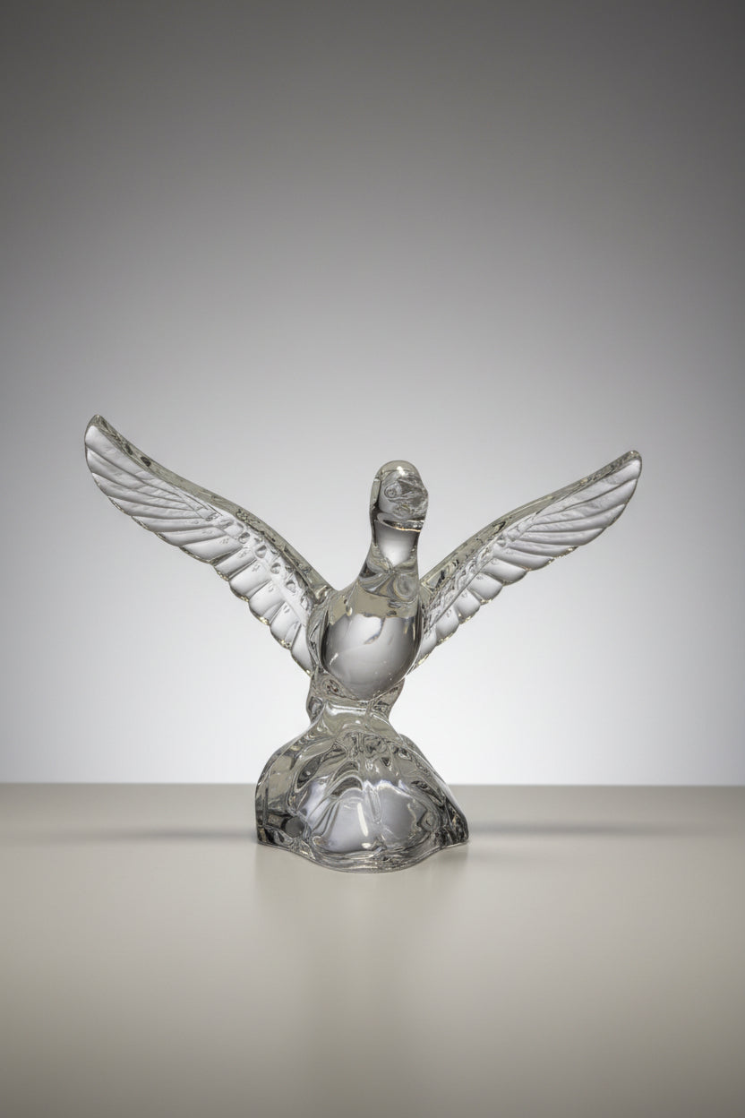 Glasfigur De Sors – Signierte Kunstglasarbeit