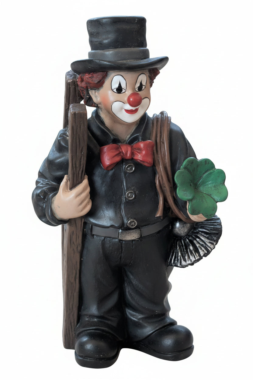 Gilde Clown Figur – Handbemalte Sammlersfigur, Höhe 18 cm