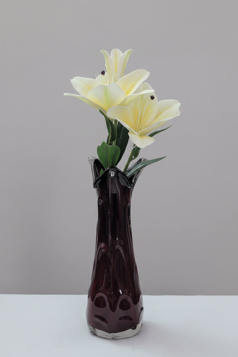 Antike Blumenvase – Höhe 34 cm, Dekoratives Unikat