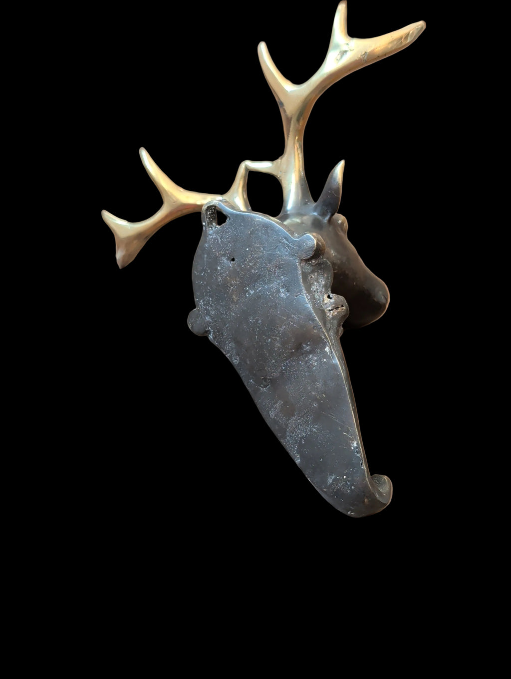 Hirsch – Dekorativer Wandhaken, 14 Lang  x 16 cm Hoch