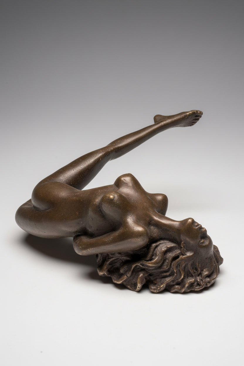 Bronzefigur Sexy Lady – Top Hingucker, Liebhaberstück