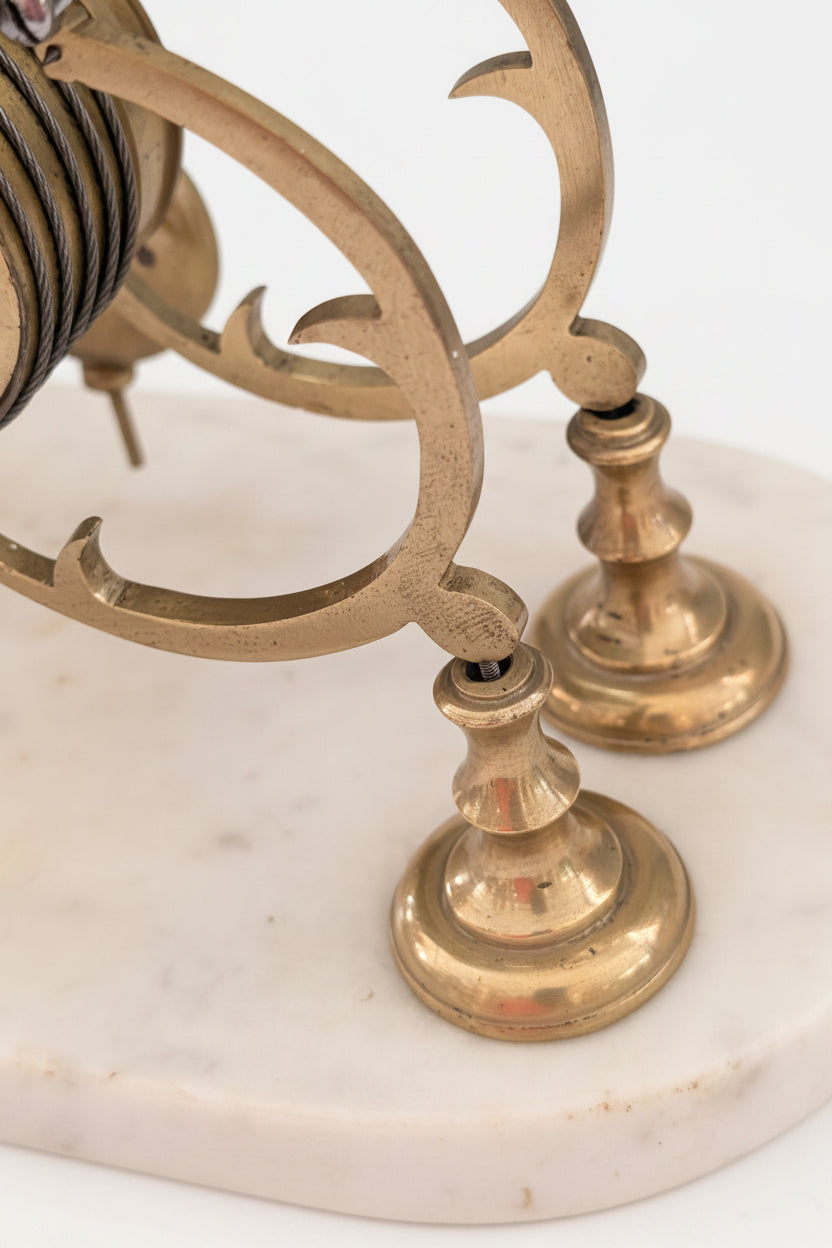 Antike Skelett-Uhr um 1880 mit Funktion