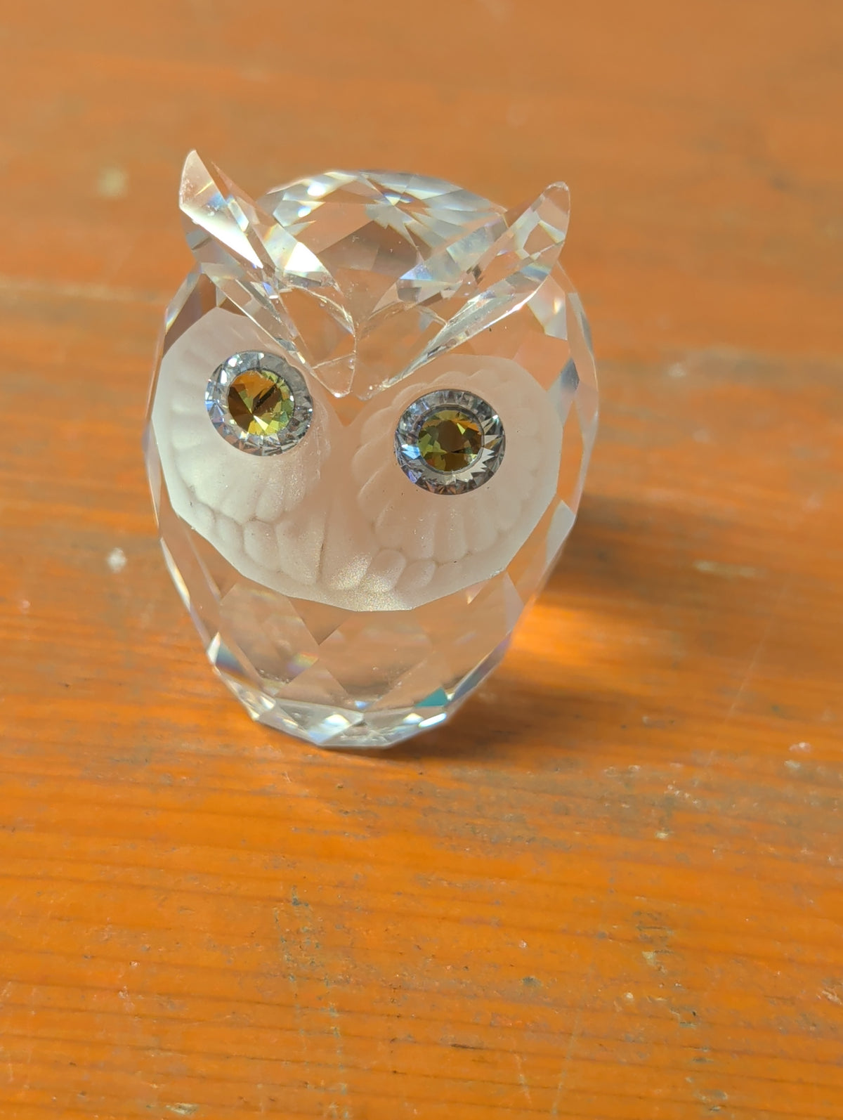 Glaseule – Dekorative Glasfigur