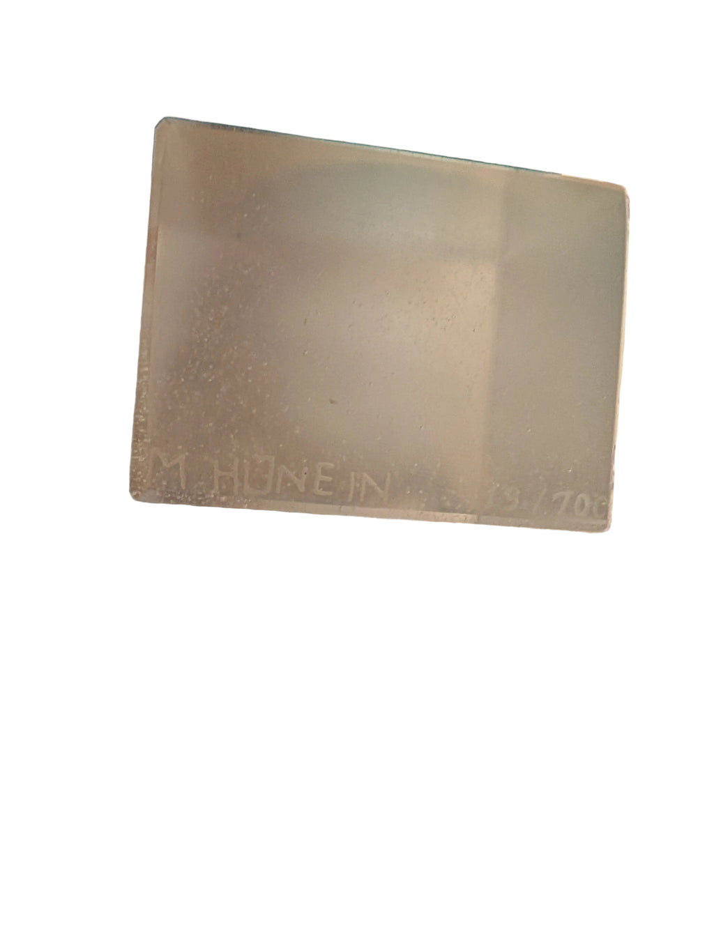 Daum Tendresse Skulptur – Pâte de Verre, Signiert, Honein
