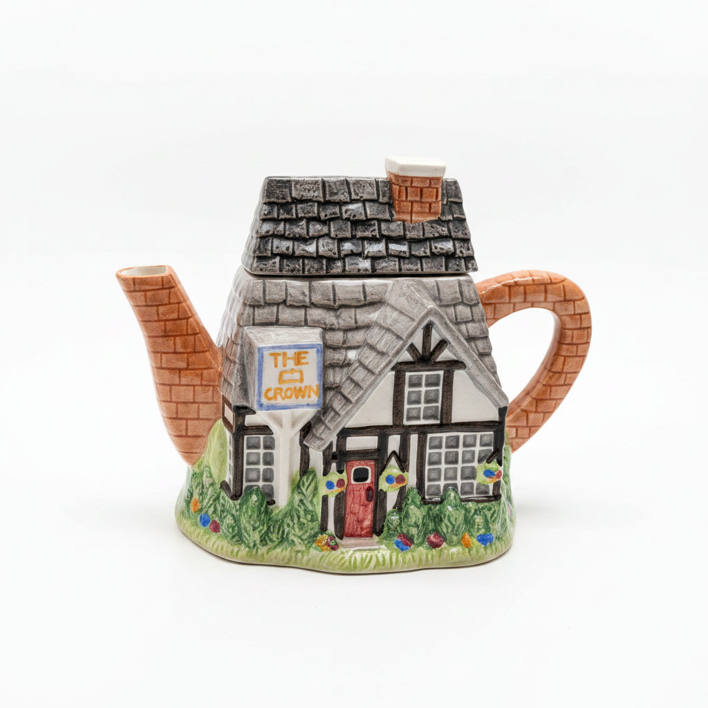 Waldhütte Teekanne Porzellan – ca. 1 Liter, Sammlerstück