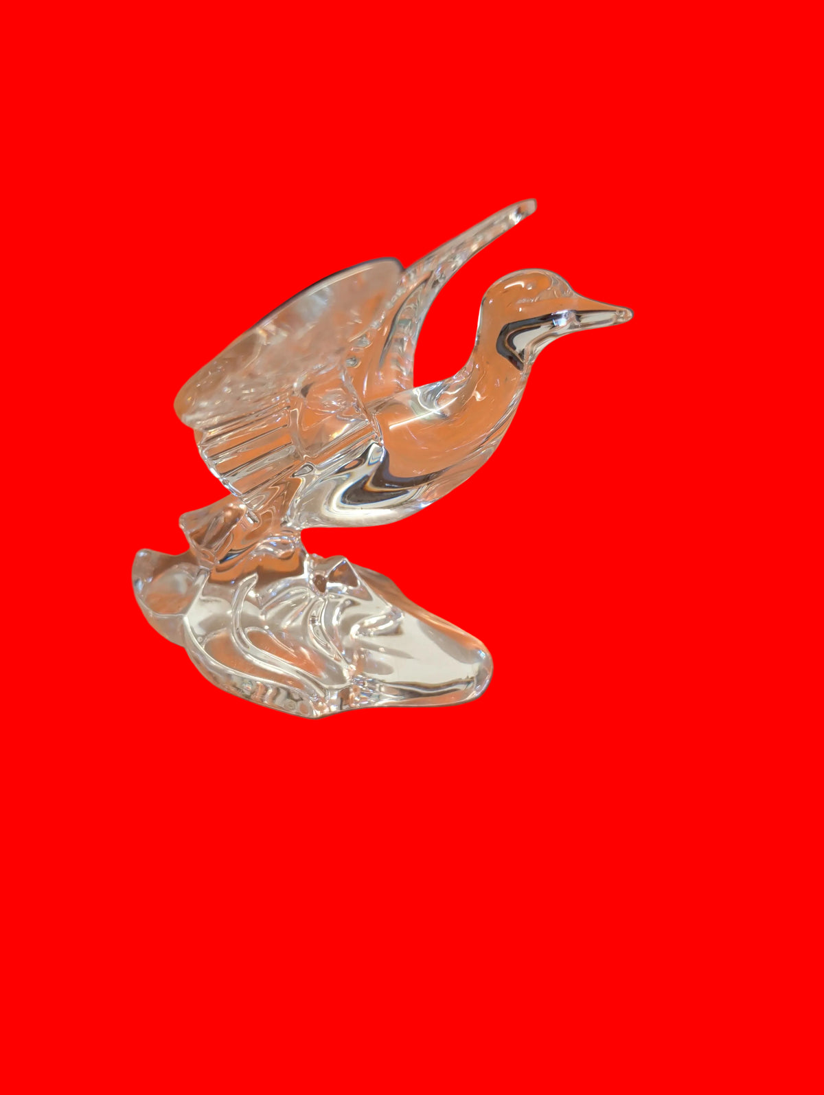 Glasfigur De Sors – Signierte Kunstglasarbeit