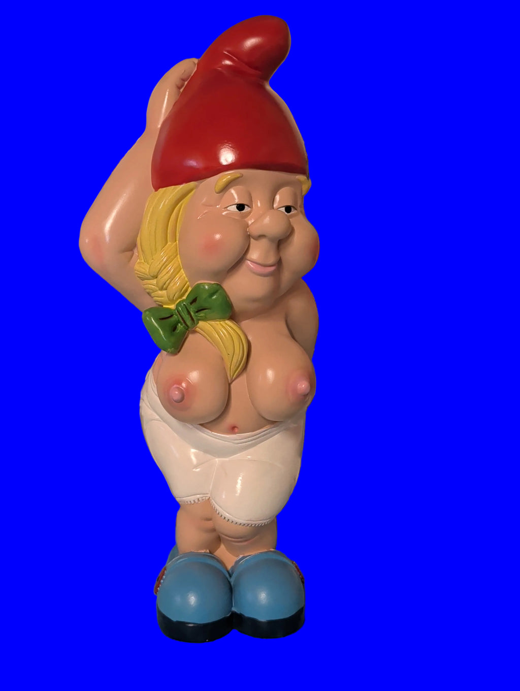 Gartenzwerg Dame – 45 cm, Neu, Wunderschöne Gartenfigur