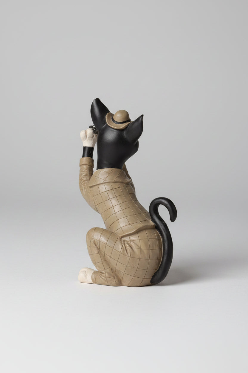 Katzenfigur – Dekorative Katze, 14 cm