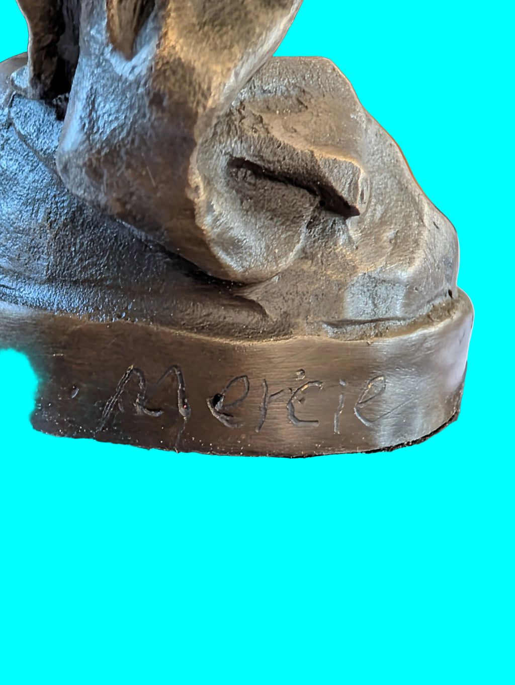 Bronze Figur – Moderne Dekoration Skulptur