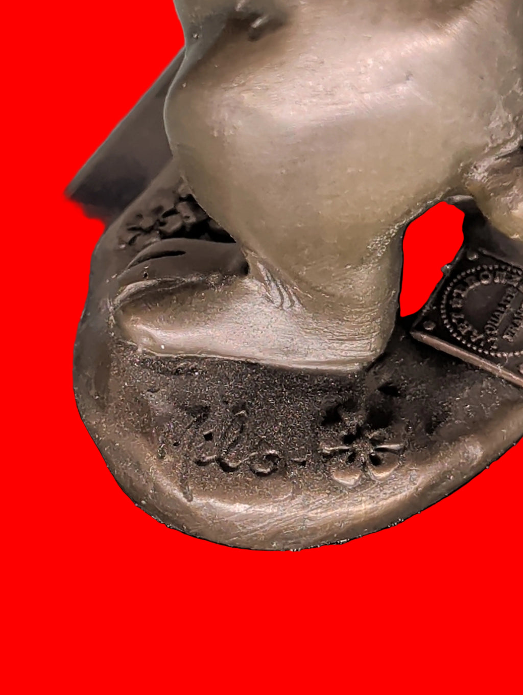 Figurine en bronze Lièvre – Pièce de collection avec une fine patine