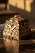 Ägyptische Dose aus Bronze – Antikes Sammlerstück