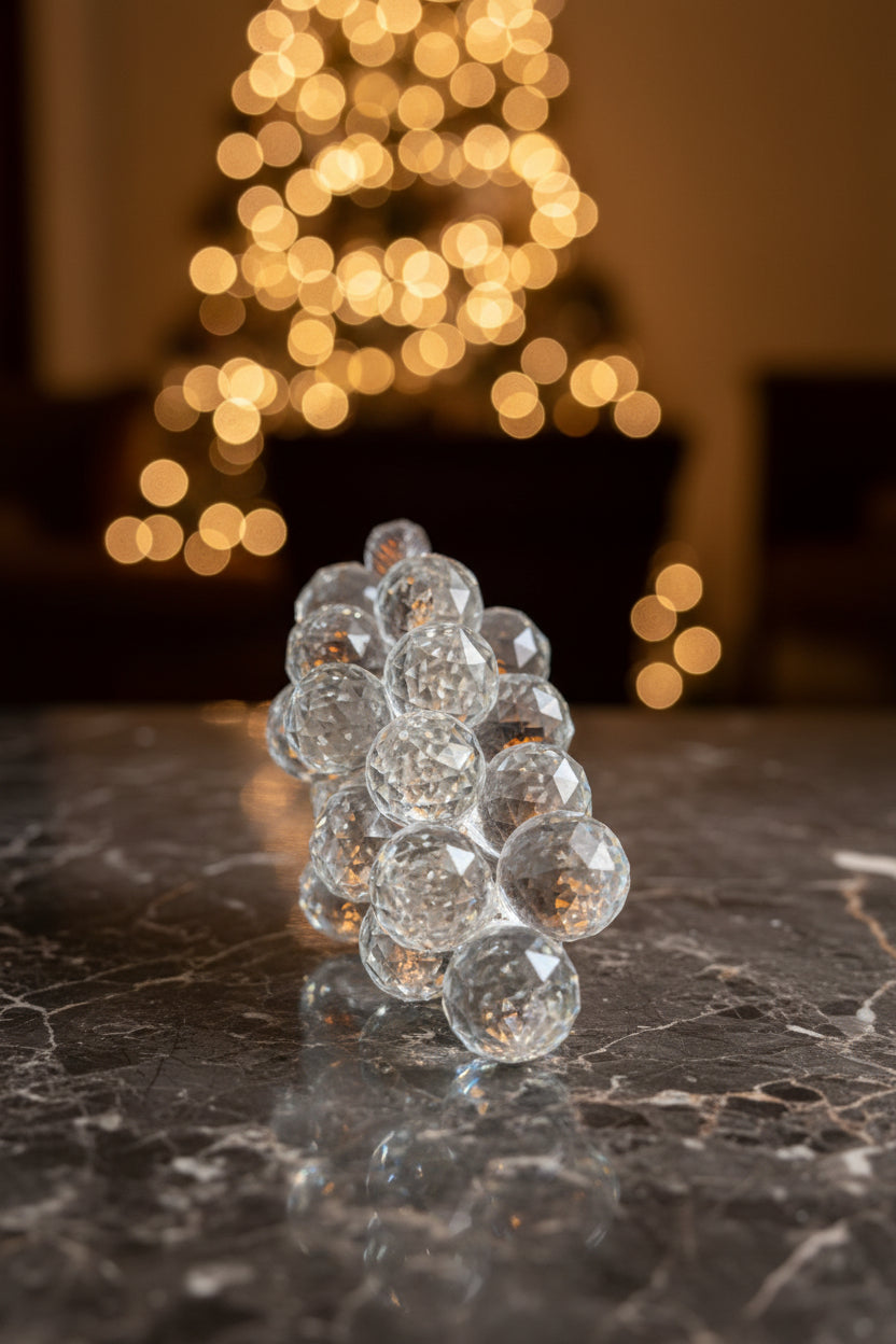 Glas Traube – Dekorative Glasfigur Weintraube