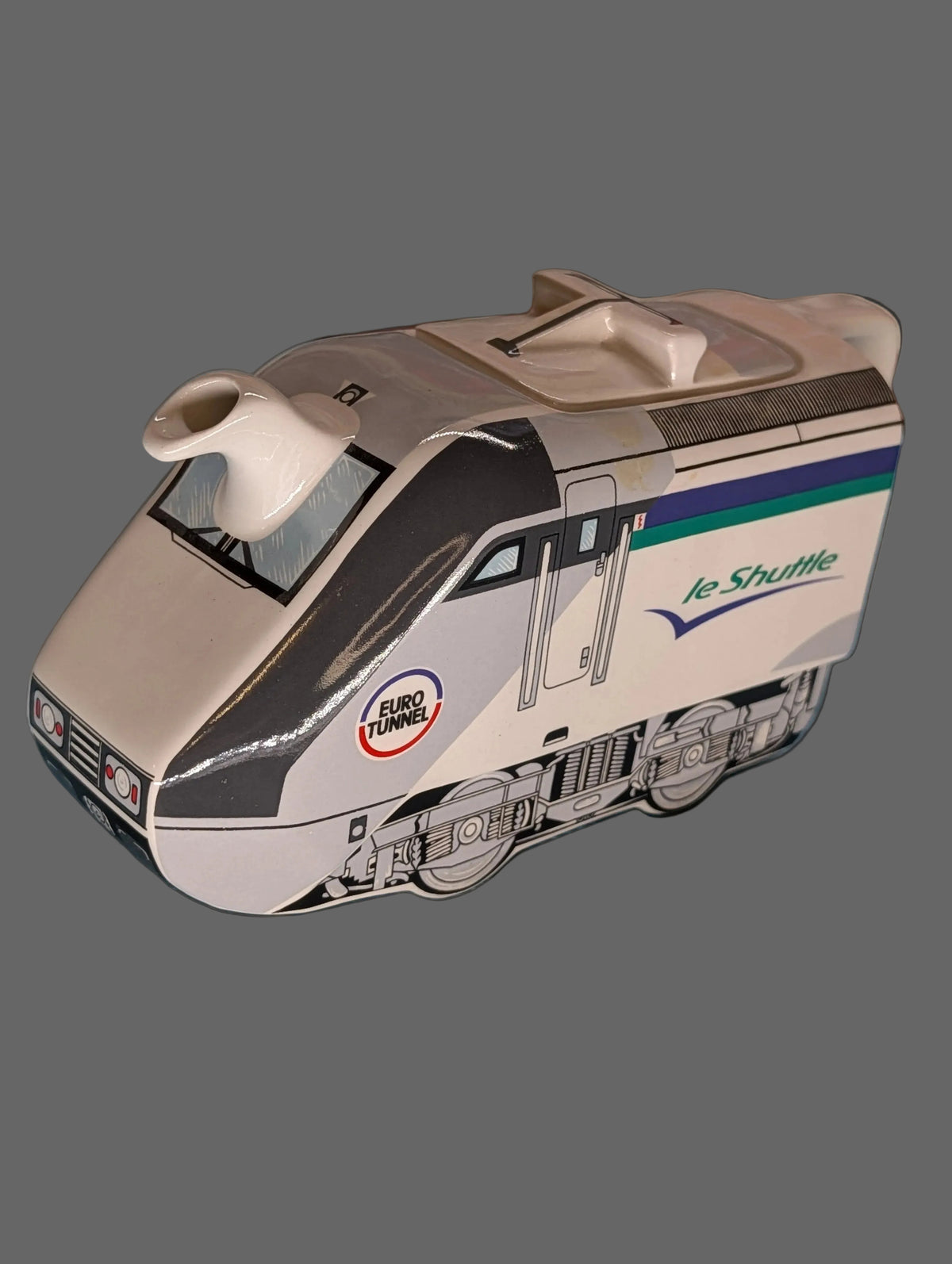 Teekanne Porzellan Euro Tunnel – Dekorative Teekanne