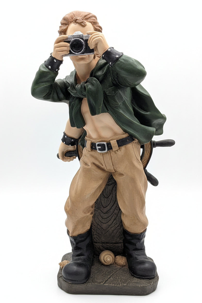 Jägerfigur 47 cm – Detailreiches Sammlerstück